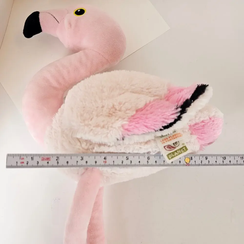 Pink Flamingo Plush Toy Stuffed Animal Eco Friendly 17 Inch Doll Nature Planet
